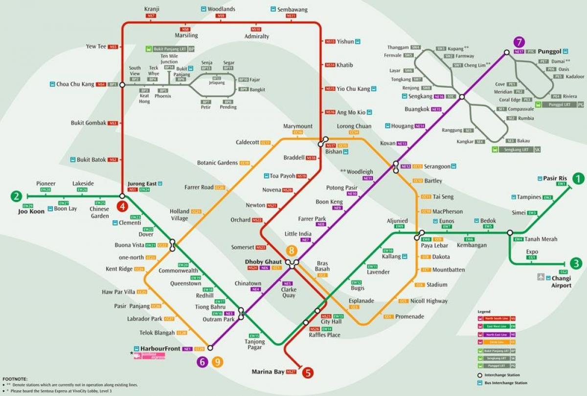 систем мапа Сингапура