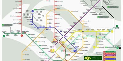 Карта Сингапур МРТ